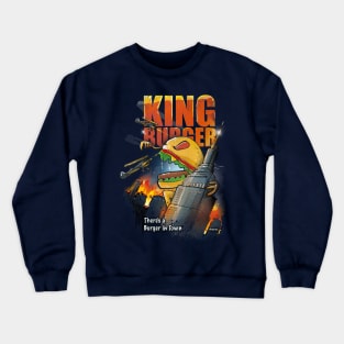 King Burger attack Crewneck Sweatshirt